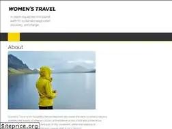 Sites similar to womenstravel.com