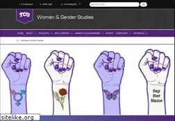 Sites similar to womenstudies.tcu.edu