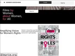 Sites similar to womensvoicesnow.org