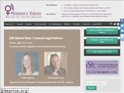 Sites similar to womensvoicesraised.org
