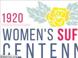 Sites similar to womensvote100.org