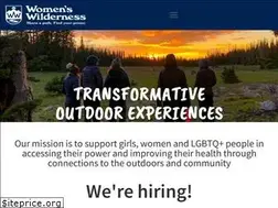 Sites similar to womenswilderness.org