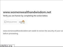 Sites similar to womenwealthandwisdom.net