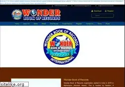 Sites similar to wonderbookofrecord.com