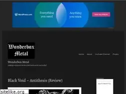 Sites similar to wonderboxmetal.com