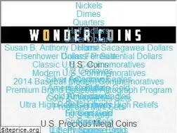 Sites similar to wondercoin.com