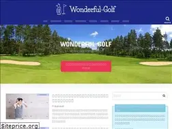 Sites similar to wonderful-golf.com
