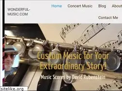 Sites similar to wonderful-music.com