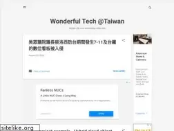 Sites similar to wonderful-tech-taiwan.blogspot.com