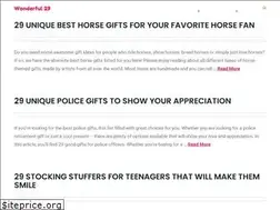 Sites similar to wonderful29.com