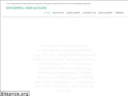 Sites similar to wonderfulkidsdaycare.com