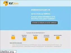 Sites similar to wonderfulplanet.fr