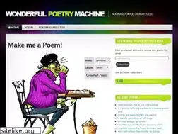 Sites similar to wonderfulpoetrymachine.com
