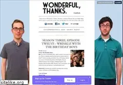 Sites similar to wonderfulthanks.com