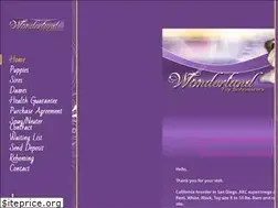 Sites similar to wonderlandtoyschnauzers.com