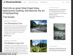 Sites similar to wonderlandtrailguide.com