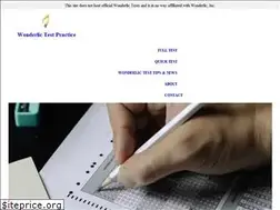 Sites similar to wonderlictestsample.com