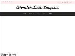 Sites similar to wonderlustlingerie.com