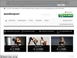 Sites similar to wondersport.dk