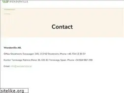 Sites similar to wonderville.se