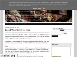 Sites similar to wonderwealthwisdom.blogspot.com