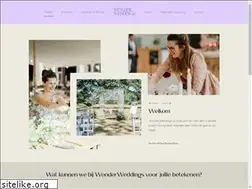Sites similar to wonderweddings.be