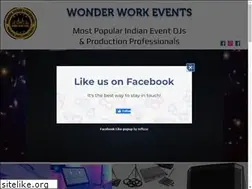 Sites similar to wonderworkevents.com