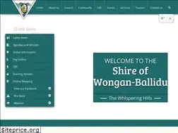 Sites similar to wongan.wa.gov.au