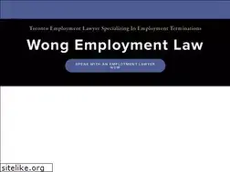 Sites similar to wongemploymentlaw.com
