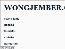Sites similar to wongjember.com