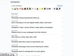 Sites similar to wongmjane.com