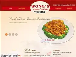 Sites similar to wongsasiancuisine.com