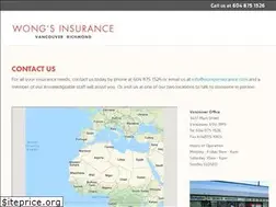 Sites similar to wongsinsurance.com
