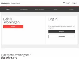 Sites similar to woningnetregioutrecht.nl