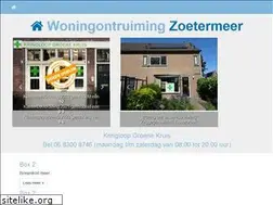 Sites similar to woningontruimingzoetermeer.nl