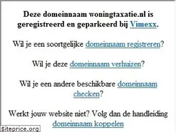 Sites similar to woningtaxatie.nl