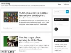 Sites similar to wonkabar.org