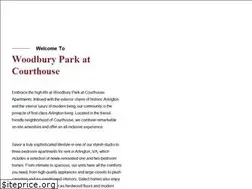 Sites similar to woodburyparkapts.com