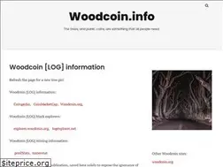Sites similar to woodcoin.info