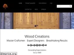 Sites similar to woodcreations.com