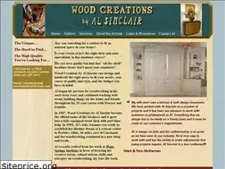 Sites similar to woodcreationsbyalsinclair.com