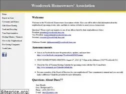 Sites similar to woodcreek-hoa.com