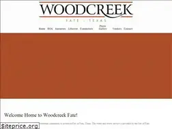 Sites similar to woodcreekfatehoa.com