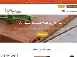 Sites similar to woodcuttingboardstore.com