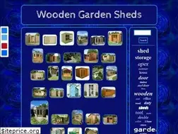 Sites similar to woodengardensheds.name