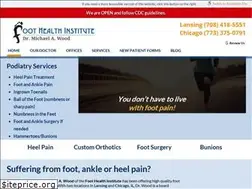 Sites similar to woodfoothealth.com