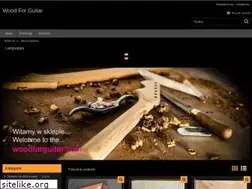 Sites similar to woodforguitar.com