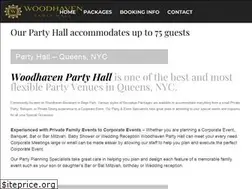 Sites similar to woodhavenpartyhall.com