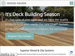 Sites similar to woodhavenproducts.com