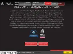 Sites similar to woodlandparkapt.com